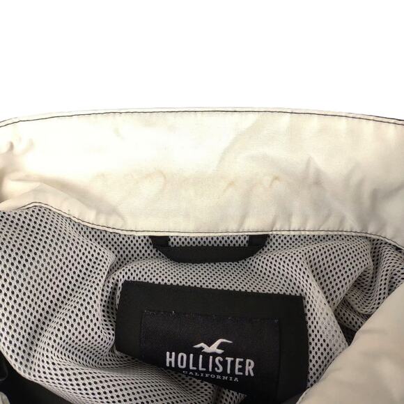 HOLLISTER Epic Flex Men's XL Black Full Zip Windbreaker Jacket, Hiking Outdoors - Picture 7 of 8